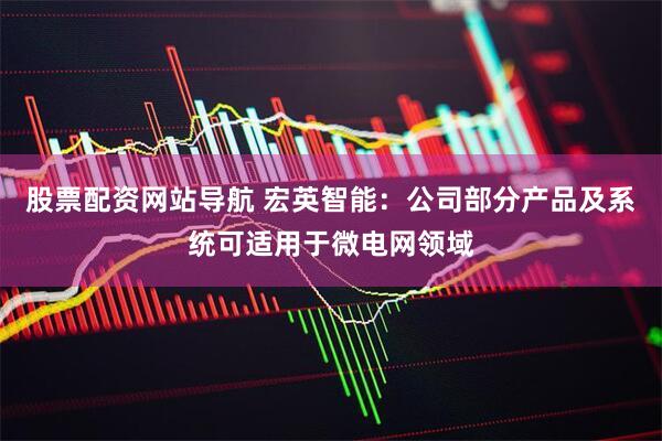 股票配资网站导航 宏英智能：公司部分产品及系统可适用于微电网领域